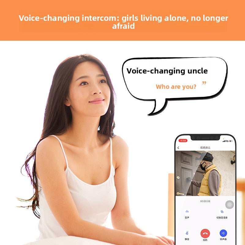 Smart Video Doorbell – See & Talk at Your Door