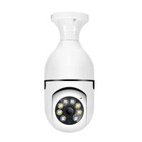 2-in-1 Light Bulb Security Camera – Full HD, Night Vision, Remote Access via App