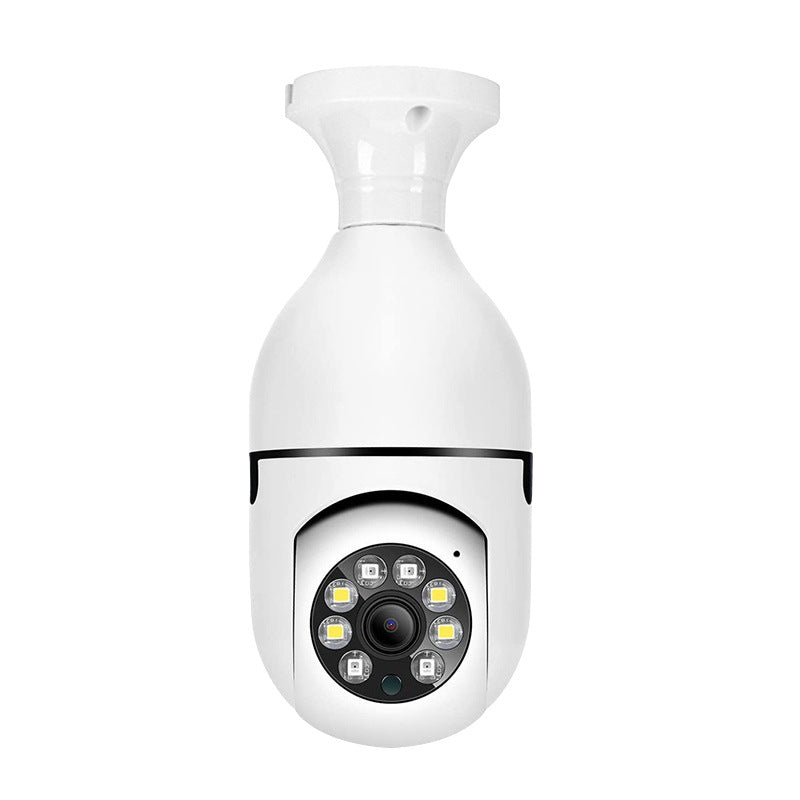 2-in-1 Light Bulb Security Camera – Full HD, Night Vision, Remote Access via App