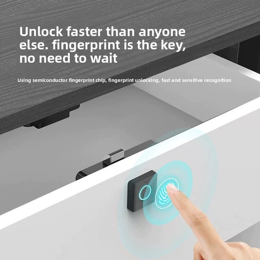 App-Controlled Fingerprint Drawer Lock – Unlock from Anywhere, Anytime