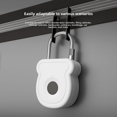 No Keys. No Codes. Just You – The Smart Fingerprint Padlock