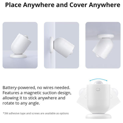 3-in-1 Motion Detector – Zigbee Sensor, App Notifications, Alexa Integration