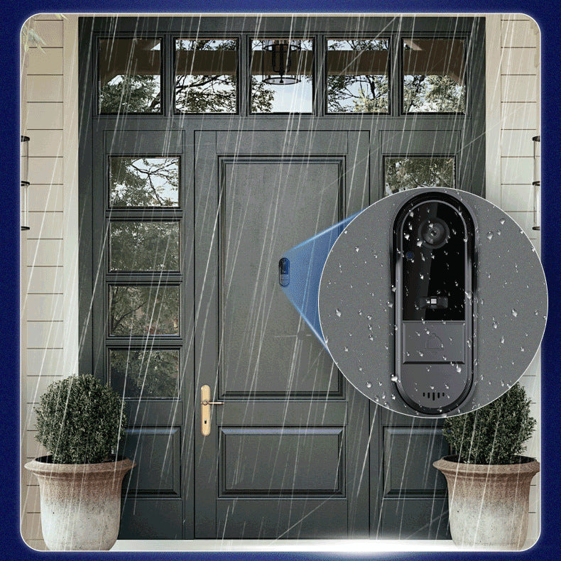 Your Front Door’s Smart Guardian – WiFi Video Doorbell with Night Vision & Talk