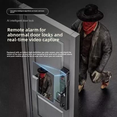 All-In-One Smart Lock – Face, Fingerprint, Card, Password & App Control