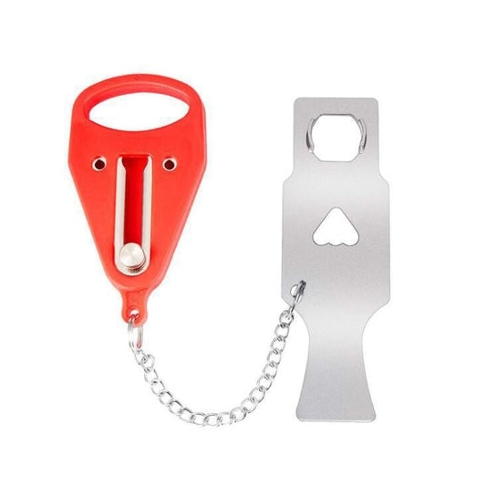 Portable Door Security Lock – Easy, Strong & Travel-Friendly
