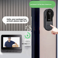Your Front Door’s Smart Guardian – WiFi Video Doorbell with Night Vision & Talk